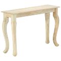 vidaXL Konzolový stolík 110x35x77 cm masívne mangové drevo