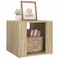 vidaXL Nočný stolík dub sonoma 41x40x36 cm spracované drevo