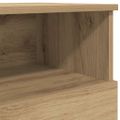 vidaXL Nočné stolíky 2 ks dub artisan 50x32x60 cm kompozitné drevo