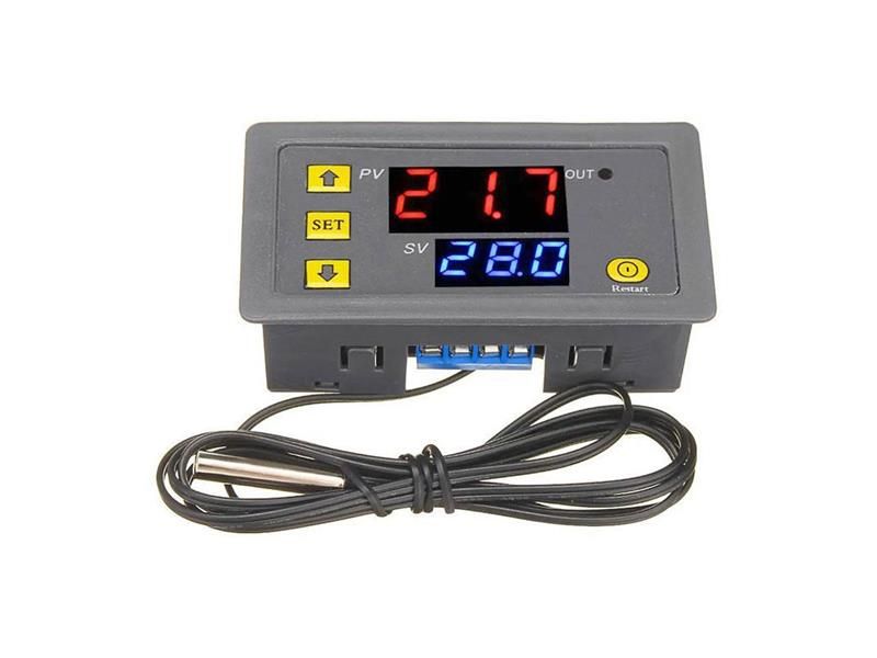 Digitálny termostat W3230, -50 až 110°C, 24VDC