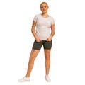 Dámske tričko BeastPink Heather Grey - BeastPink, veľkosť XXL, veľkosť oblečenia XXL