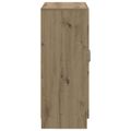 vidaXL Servírovacia skriňa Dub artisan 66 x 34,5 x 87 cm