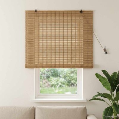 vidaXL Roleta Príroda 130 x 160 cm Bambus