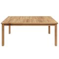 vidaXL Konferenčný stolík Hnedá 110 x 110 x 45 cm Husté teakové drevo