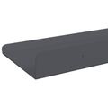 vidaXL Závesná polica 3 ks Antracit 40 x 9 x 2,5 cm Oceľ