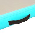 vidaXL Nafukovacia žinenka s pumpou 600x100x10 cm PVC zelená