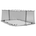 vidaXL Moskytiéra na altánok 220 mesh Čierna 6 x 3 x 2 m Polyester