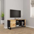 vidaXL TV skrinka 105x33x46 cm masívne mangovníkové drevo