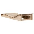 vidaXL Lehátko na opaľovanie 205x70x31,5 cm masívna borovica