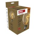 LED žiarovka DECO CG125A / E27 / 4,5 W (24 W) / 240 lm / flame