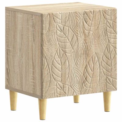 vidaXL Nočný stolík Dub sonoma 43 x 34,5 x 50 cm Kompozitné drevo