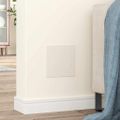 vidaXL Prístupové dosky 2 ks Biela 15 x 15 cm ABS plast