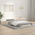 vidaXL Posteľný rám biely 90x200 cm borovicový masív