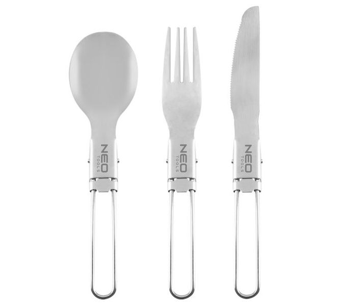 NEO TOOLS 63-148, 3v1 Príborový set na kemping