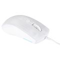 DELTACO GAMING WM87, Myš, USB, biela