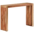 vidaXL Konzolový stolík 110x30x76 cm masívne akáciové drevo