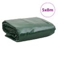 vidaXL Celta zelená 5x8 m 650 g/m²