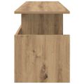 vidaXL TV stolík 102 x 35 x 45 cm Remeselný dub Kompozitné drevo
