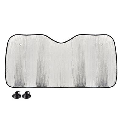 Slnečná clona strieborná - 130x60 cm AMiO-01531