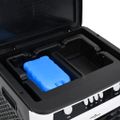 vidaXL Mobilný ochladzovač vzduchu 3-v-1 bielo čierny 73x38x30,5cm 80W