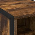 vidaXL Nočný stolík 2 ks Dymový dub 39.5 x 30 x 50 cm Kompozitné drevo