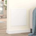 vidaXL Access Panel Biela 43 x 43 x 3 cm Oceľ