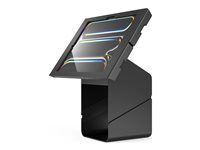 Stojan - kioskový štýl - pre tlačiareň/tablet - uzamykateľný - vysoko kvalitný hliník - čierna - veľkosť obrazovky: 13" - montážne rozhranie: 100 x 100 mm - pult, samostatne stojaci - pre Apple 13-palcový iPad Pro (M4)