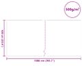 vidaXL Fleece na rybníky 1 x 10 m Polyester a bavlna Sivá