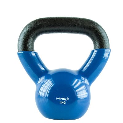 Kettlebell HMS KN 4 kg pokrytý vinylom