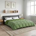 vidaXL Prikrývka na celý rok 200 x 220 cm 4 ročné obdobia Zelená