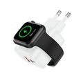 SIEŤOVÁ NABÍJAČKA T-PHOX T-PP20 GAN iWATCH 3IN1 BIELA