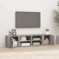 vidaXL TV skrinky 2 ks sivý dub sonoma 80x31,5x36 cm spracované drevo