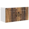 vidaXL Dvierka na umývačku Kalmar Staré drevo 80 x 31 x 40 cm