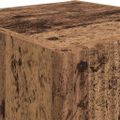 vidaXL TV nástenná skriňa 30 x 31 x 80 cm Staré drevo Kompozitné drevo