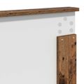 vidaXL Rám postele Staré drevo 120 x 190 cm Kompozitné drevo