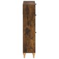 vidaXL Skriňa na topánky ALKMAAR 78 x 24 x 103 cm Kompozitné drevo