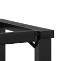 vidaXL Nohy konferenčného stolíka O-rám 90x30x43 cm oceľ