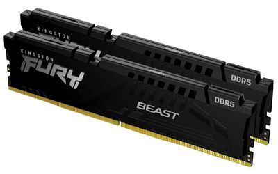 Kingston FURY Beast/DDR5/64GB/5600MHz/CL40/2x32GB/Black