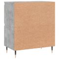 vidaXL Komoda betónovo sivá 60x35x70 cm spracované drevo