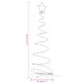 vidaXL LED vianočný stromček 120 LED teplá biela 180 cm