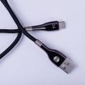 Forever Sleek kábel USB - USB-C 1,0 m 3A čierny