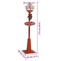vidaXL Vianočná pouličná lampa so Santom 175 cm LED