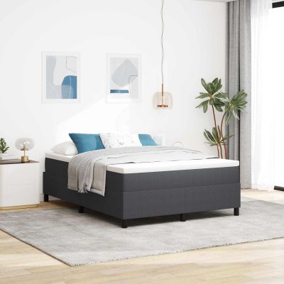 vidaXL Platformový rám postele Tmavo šedá 160 x 200 cm