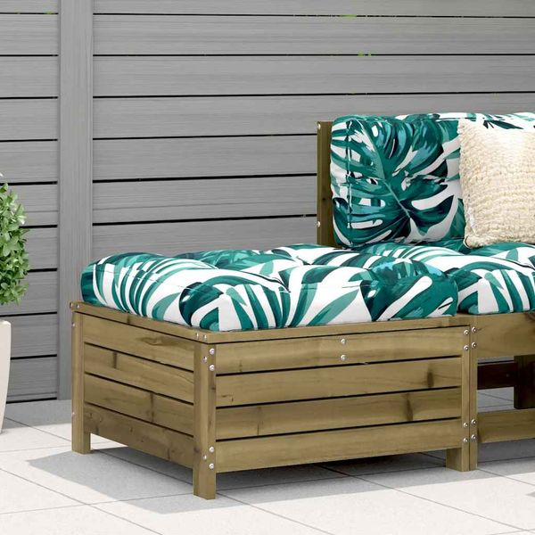 vidaXL Záhradná taburetka 62x63,5x32 cm impregnovaná borovica