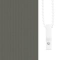 vidaXL Roleta Zatemnenie sivá 100x130cm Šírka látky 95,7cm Polyester