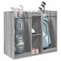 vidaXL Golfová skriňa Jednofarebný Sivý Sonoma 102 x 45 x 85,5 cm