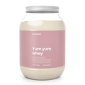Yum Yum Whey - BeastPink + darček, karamelová sušienka, 1000 g