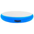 vidaXL Nafukovací gymnastický matrac s pumpou 100x100x10 cm PVC modrý