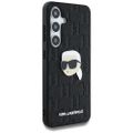 Puzdro Karl Lagerfeld HC PU Monogram K. Head Pin pre Samsung Galaxy S25 čierne
