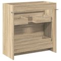 vidaXL Skriňa pod umývadlo do kúpeľne Dub sonoma 78,5 x 37,5 x 81 cm